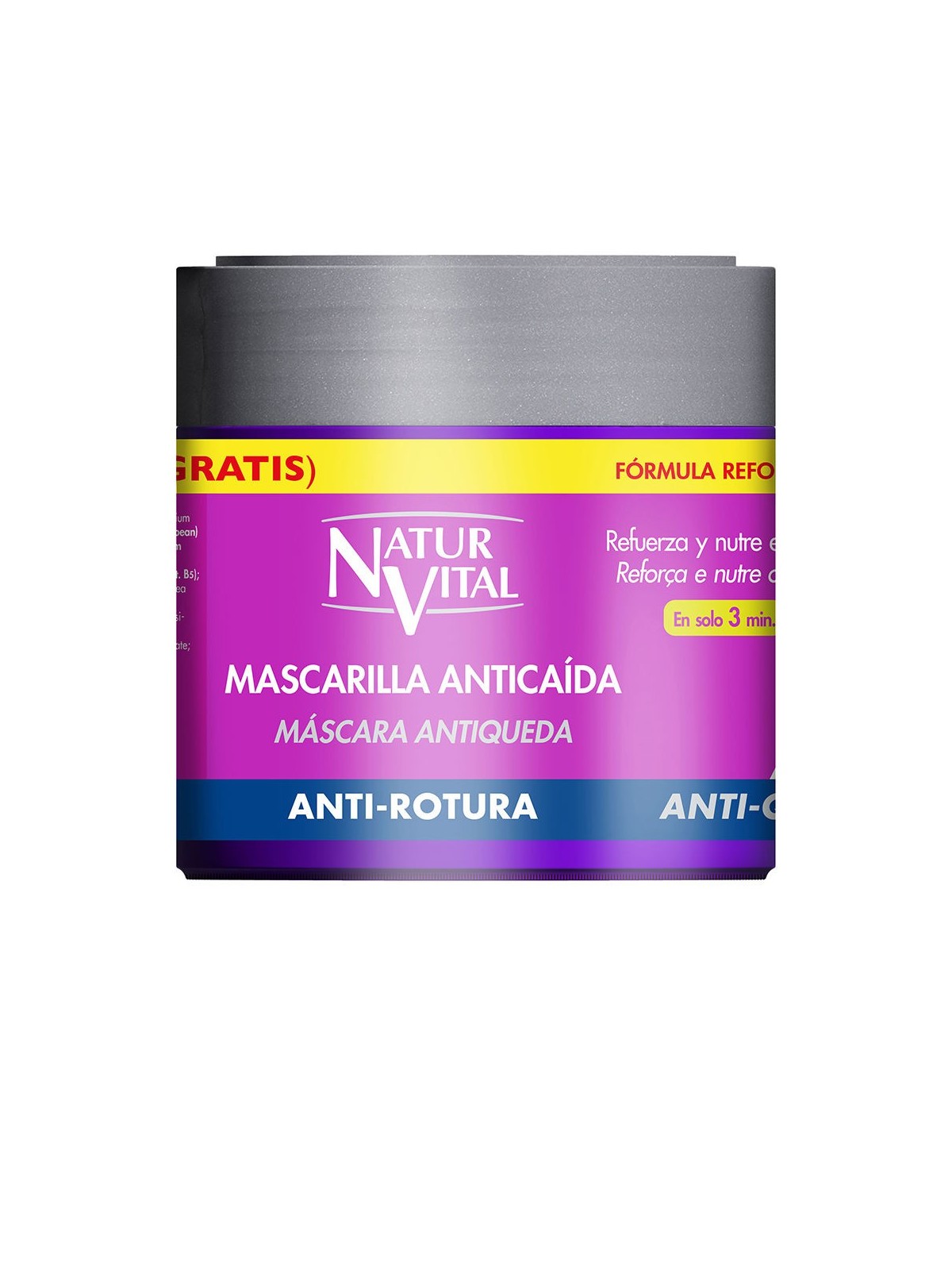 Natur Vital MASCHERA ANTICADUTA trattamento capillare antirottura 500ml unisex