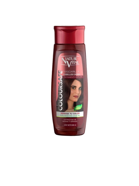 Natur Vital MASCARILLA COLOURSAFE mogano 300ml unisex