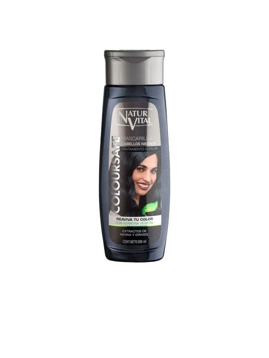 Maschera ColorSafe Natur Vital nero 300ml unisex