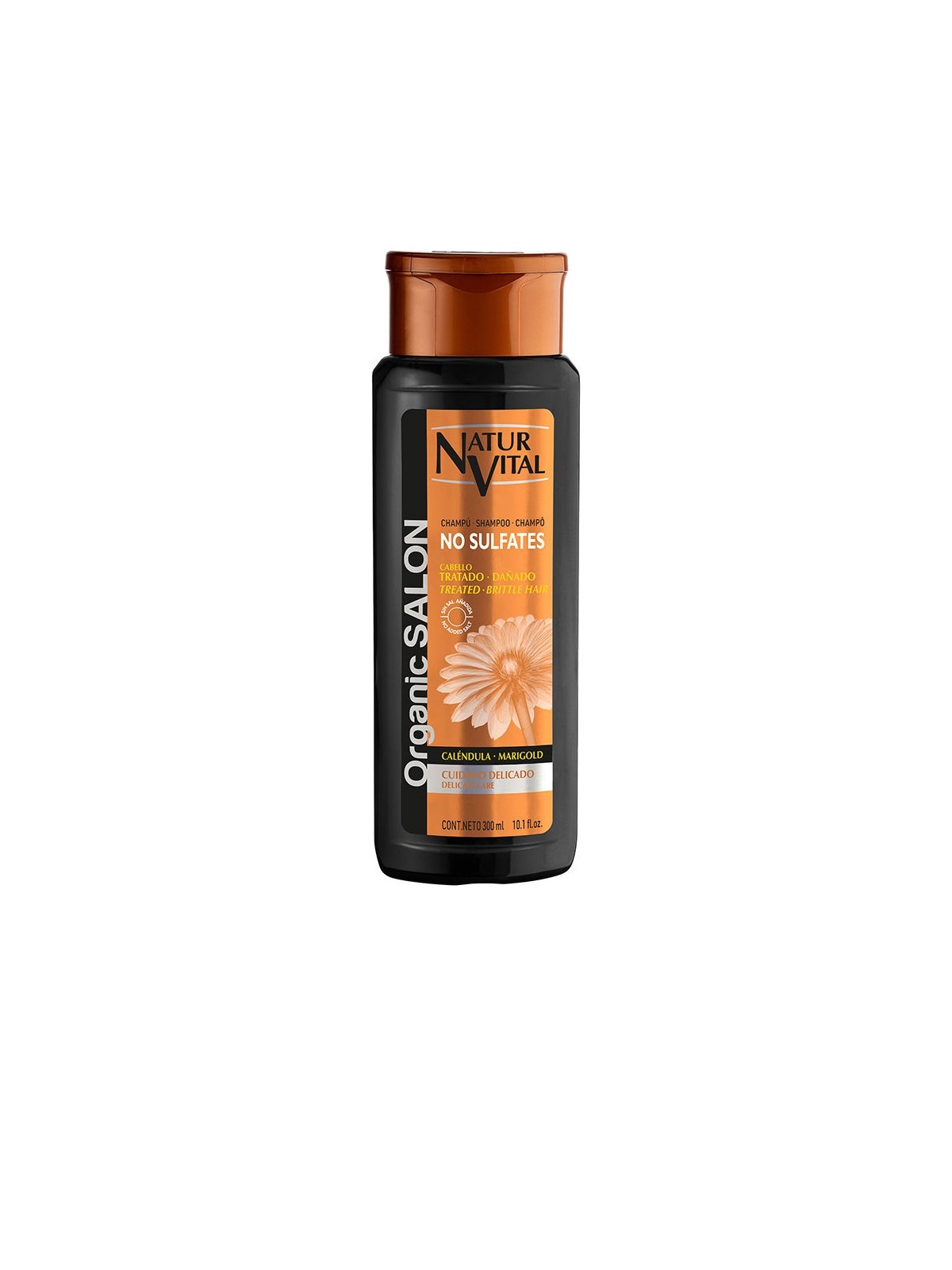 Natur Vital ORGANIC SALON shampoo senza solfati cura delicata 300ml unisex