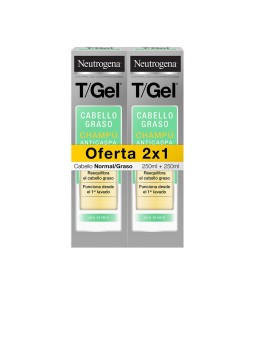 Neutrogena T/GEL Anti-Dandruff Shampoo for Normal-Oily Hair 2 x 250ml unisex