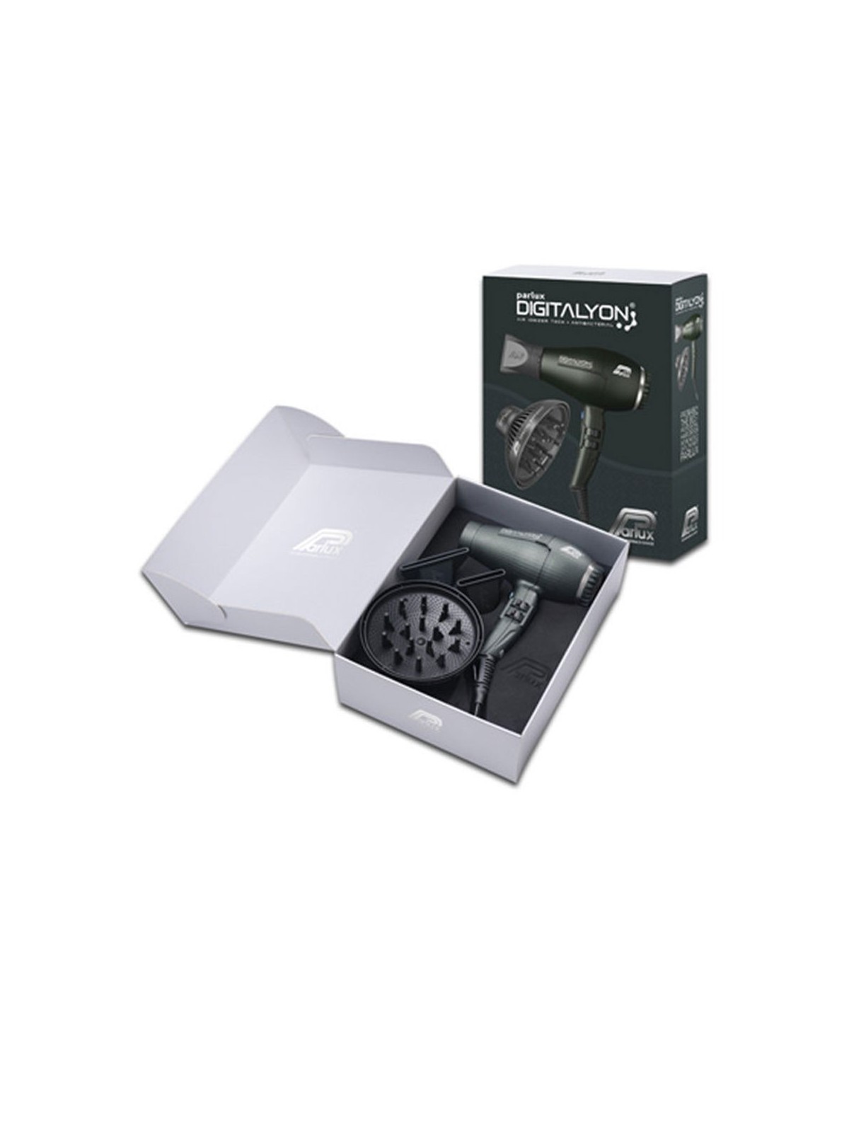 Parlux DIGITALYON ANTHRACITE LOT 4 unit unisex