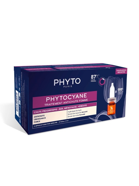 Phyto PHYTOCYANE trattamento anticaduta progressivo donna 12 x 5ml