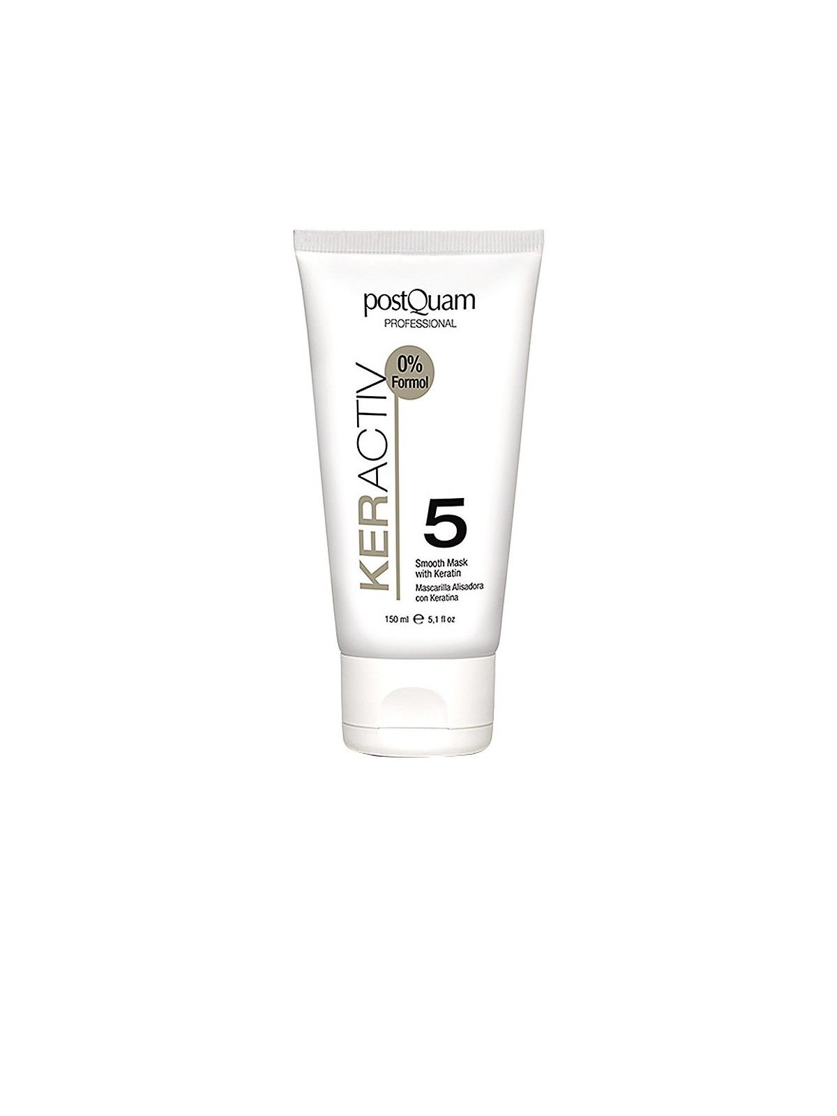 Maschera lisciante Postquam KERACTIV 5 con cheratina 150ml donna