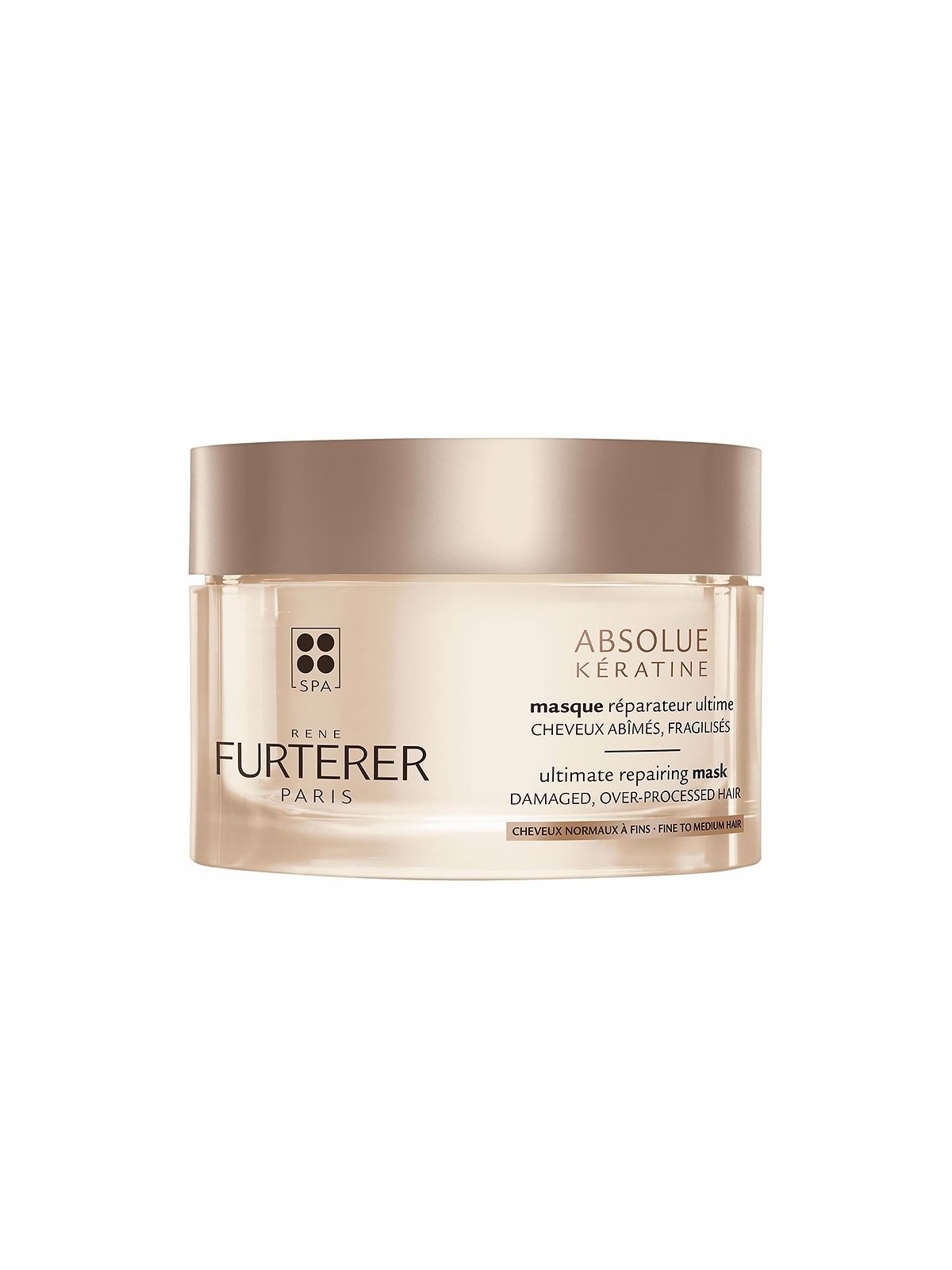 Maschera rigenerante per capelli fini