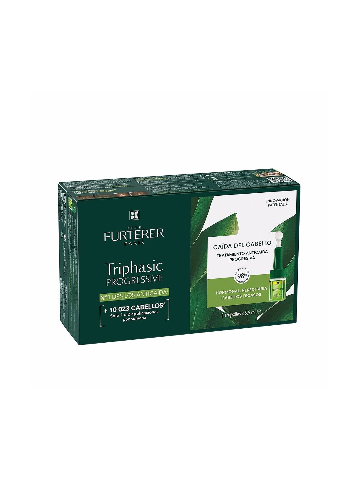 Rene Furterer Triphasic Progressive Anti-Caduta Capelli 44ml 8 Fiale x 5,5ml