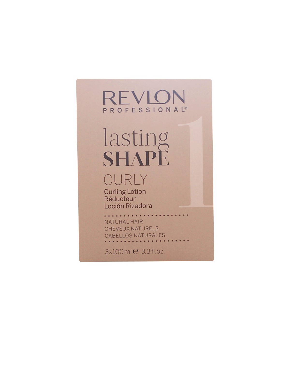 Revlon LASTING SHAPE lozione per capelli naturali ricci 3 x 100ml unisex