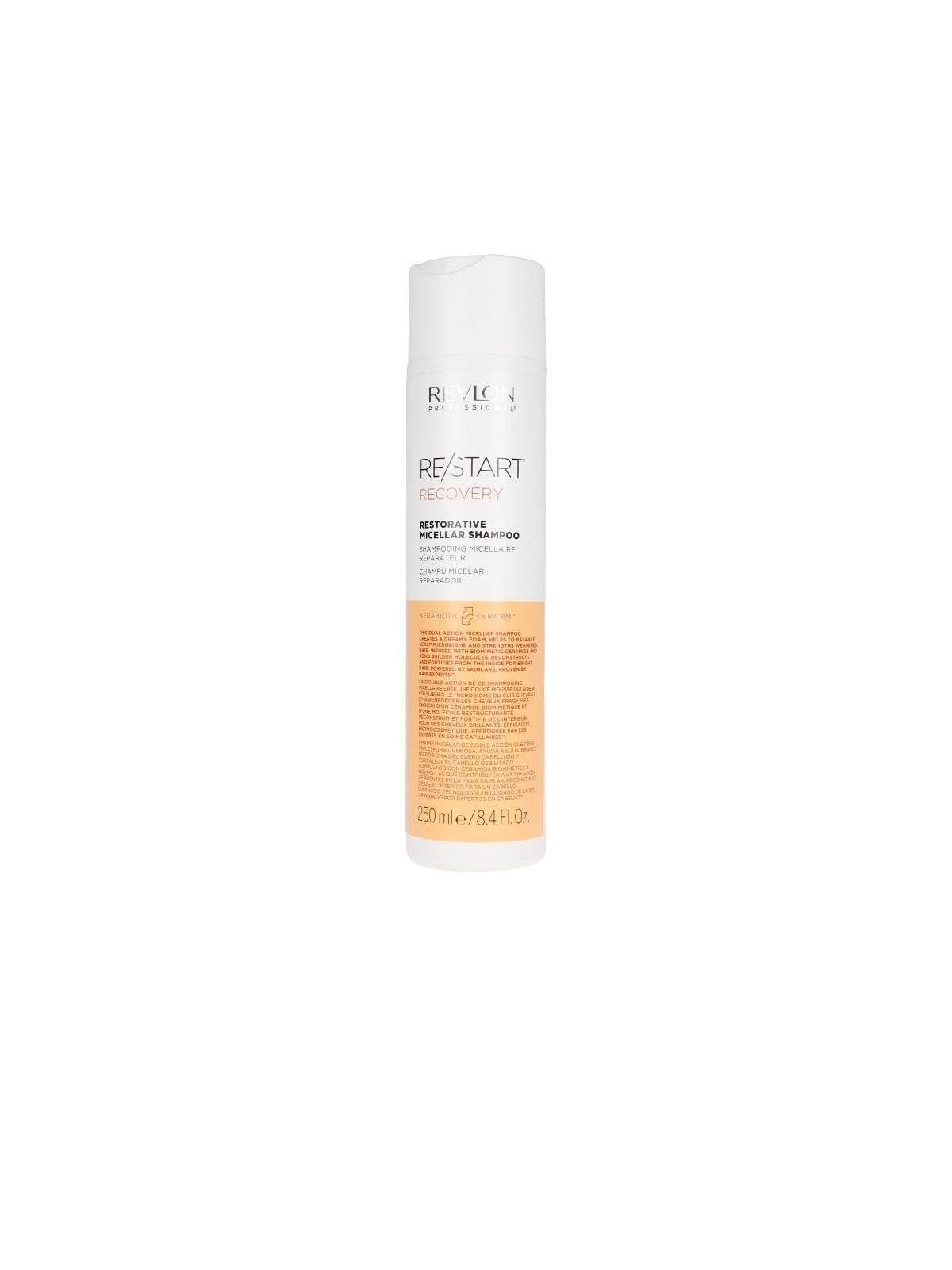 Revlon Professional Restart Recovery Shampoo Micellare Ristrutturante donna 250ml