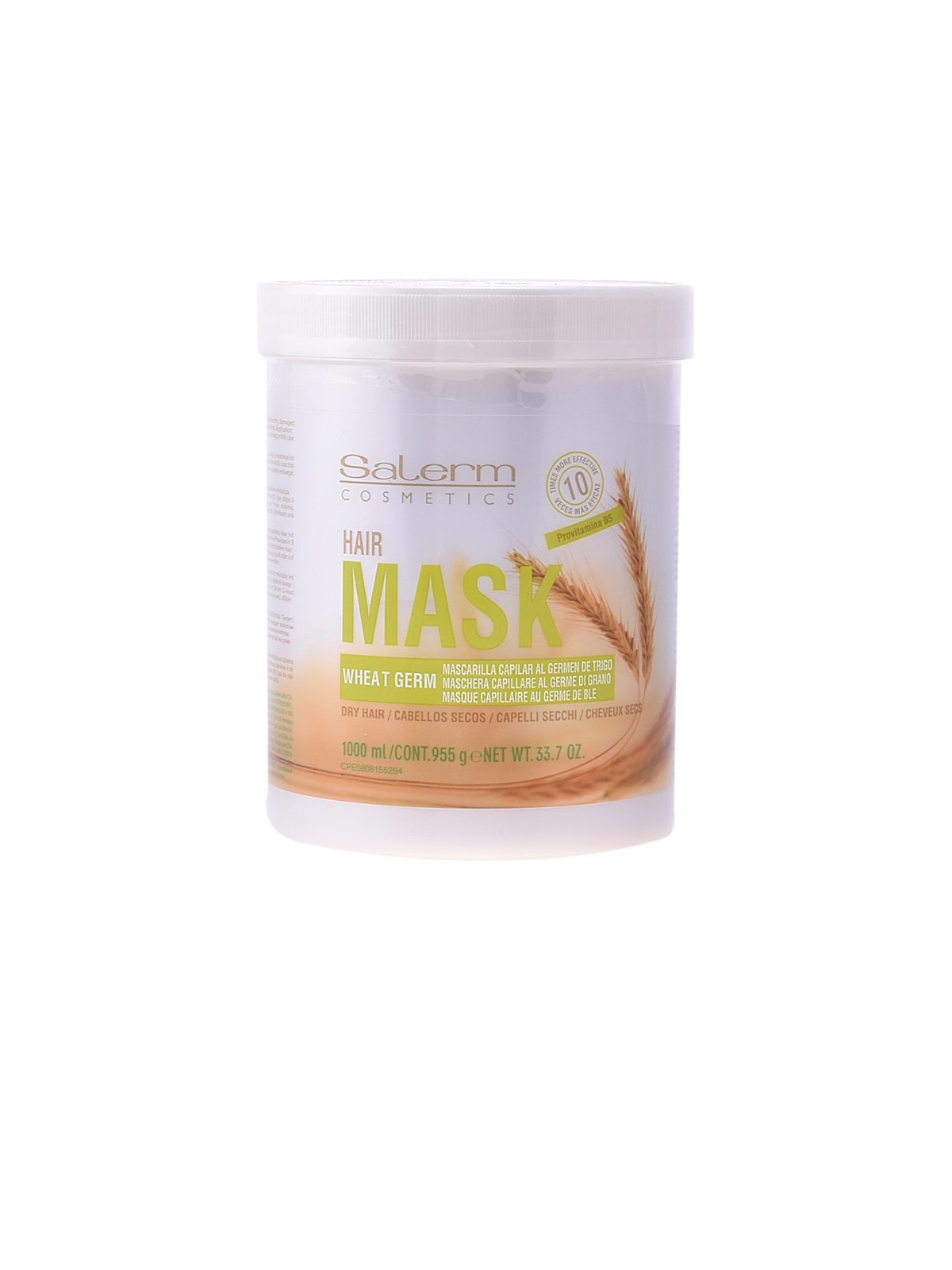 Salerm MASCHERA per CAPELLI con GERME DI GRANO 1000ml unisex