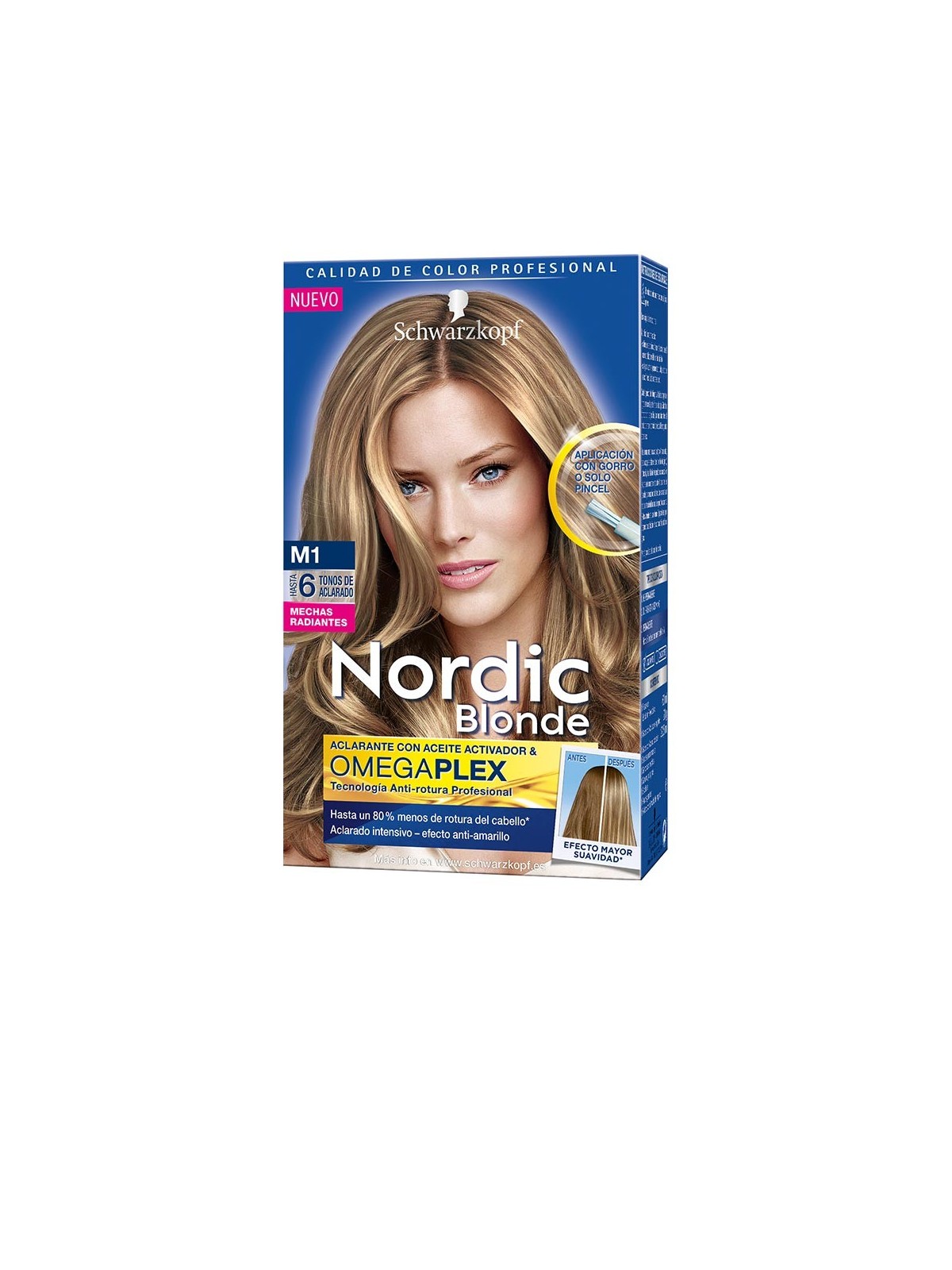 Schwarzkopf Mass Market NORDIC BLONDE M1: Mechas radianti, bionde e perfette per donne