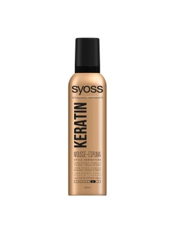 Mousse Syoss KERATIN flessibile e brillante 250ml donna