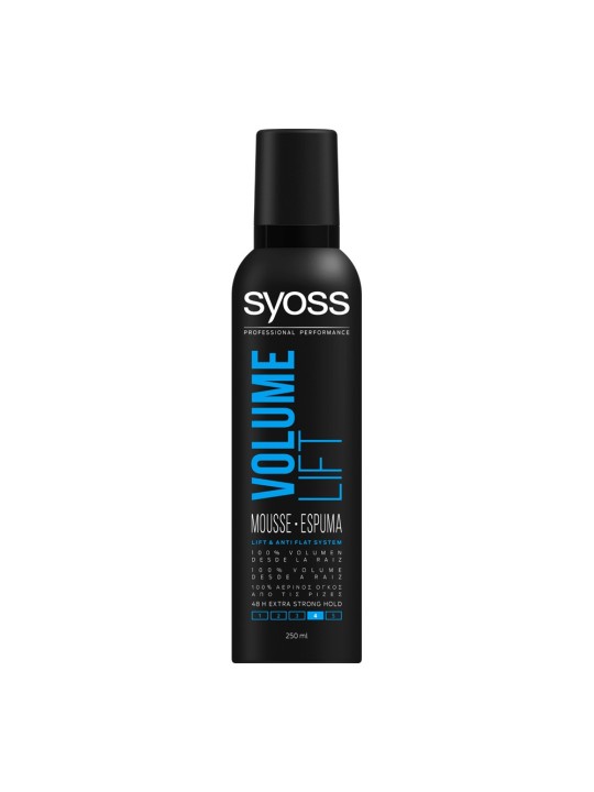 Syoss VOLUME LIFT Mousse Anti-Piattitudine 250ml Donna
