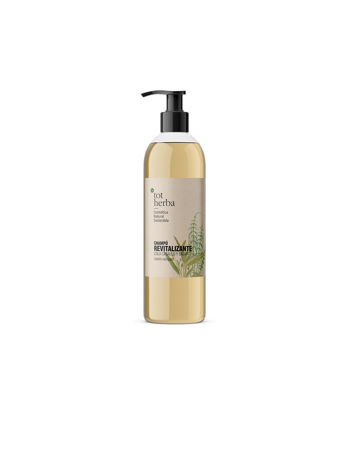 Tot Herba SHAMPOO RIVITALIZZANTE con coda cavallina e salvia 500ml donna