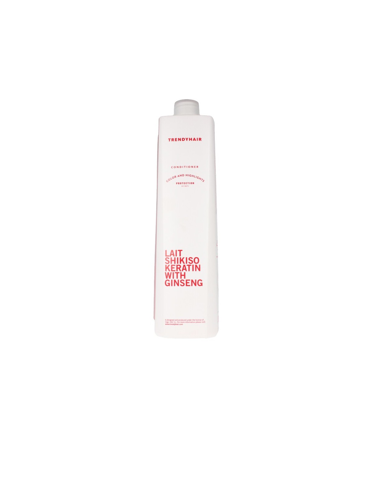 Trendy Hair LATTE SHIKISO KERATINA con ginseng 1000ml unisex