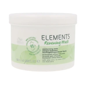 Wella Elements - Renewing Mask donna 500ml Without Silicones Wella Professionals www.essenzetotalstyle.com 