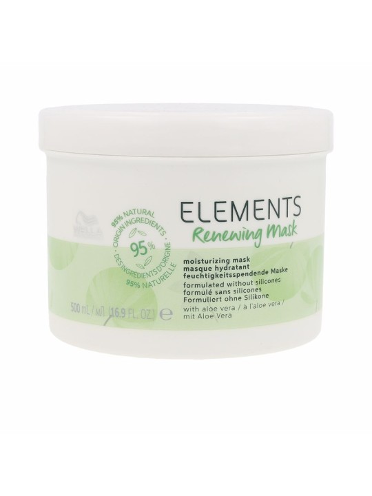 Wella Elements - Renewing Mask donna 500ml Without Silicones Wella Professionals www.essenzetotalstyle.com 