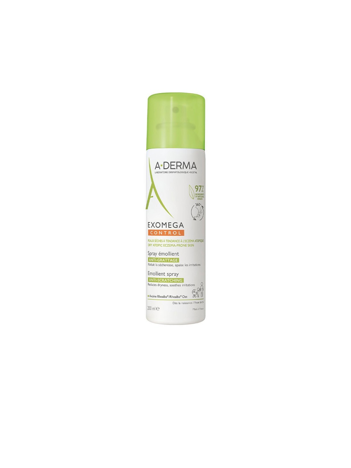 A-Derma Exomega Control Emollient Spray 200ml