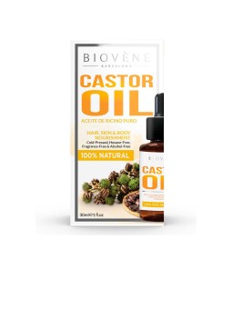 Biovne OLIO DI RICINO per capelli pelle e corpo nutrimento 30ml donna