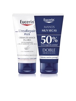 Eucerin Urea Repair Plus Hand Cream 5% Urea Duo 2 x 75ml