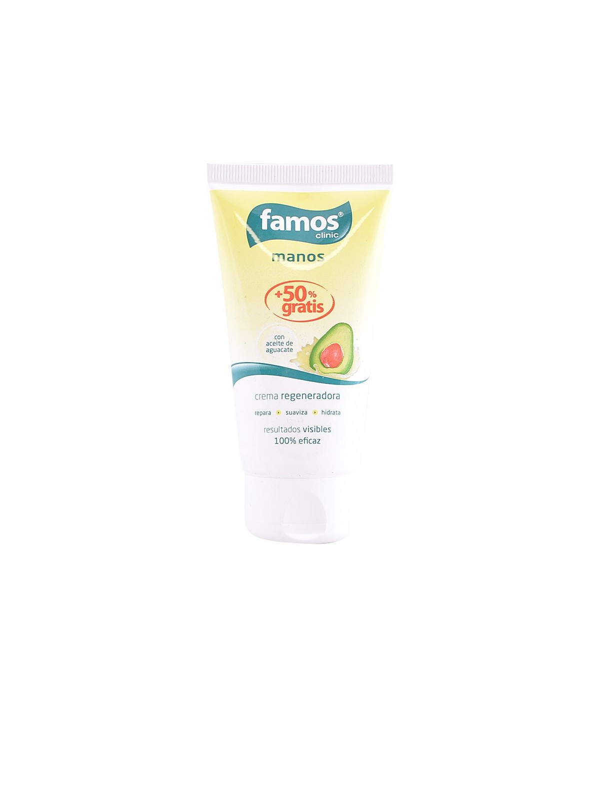 Crema mani rigenerante olio di avocado 75ml unisex Famos