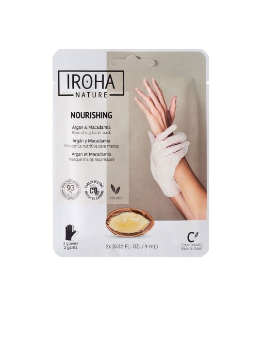 Maschera nutriente per le mani Iroha ARGAN e MACADAMIA 1 unitï¿½ï¿½