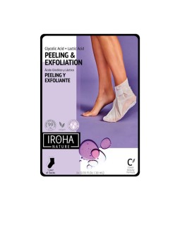 Maschera per piedi Iroha LAVANDER: esfoliazione efficace