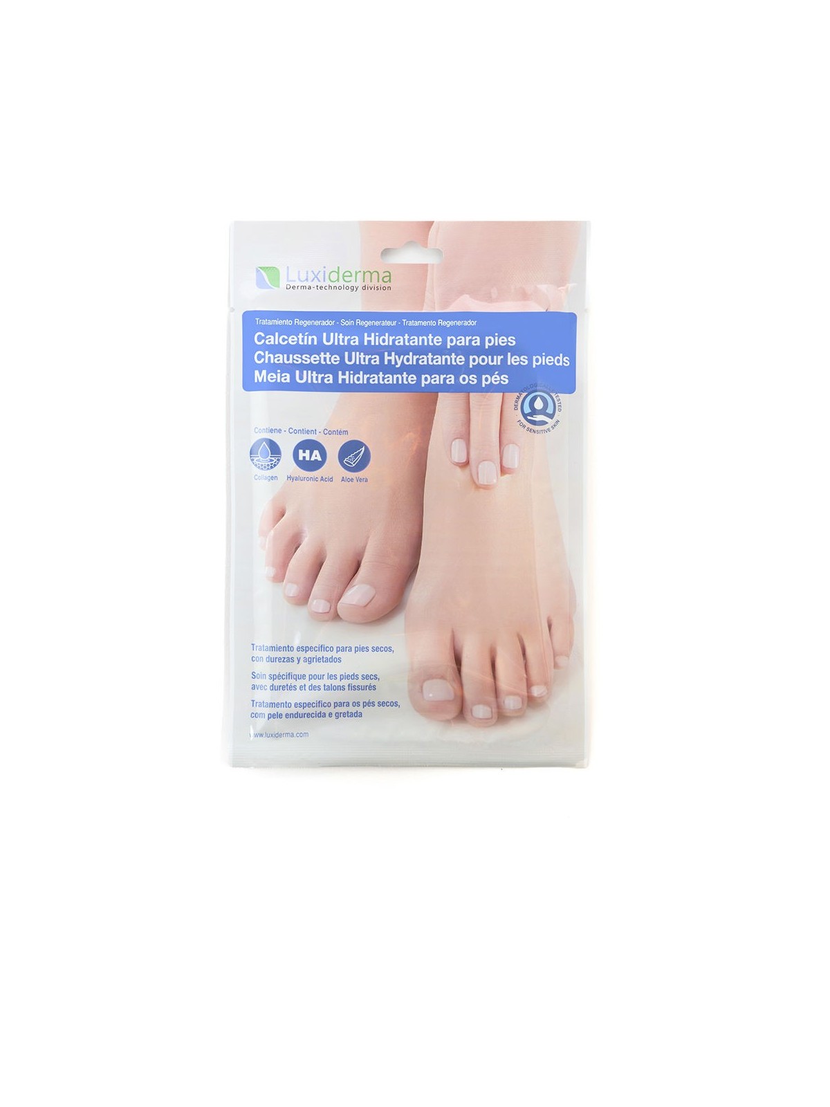 Calzino idratante per piedi Luxiderma LUXIDERMA