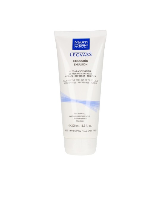 Martiderm LEGVASS Moisturizing Emulsion for Tired Legs 200ml Unisex