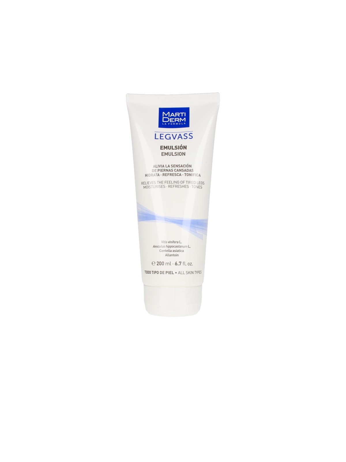 Martiderm LEGVASS Moisturizing Emulsion for Tired Legs 200ml Unisex