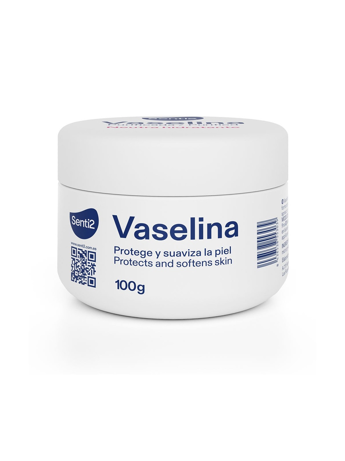 Senti2 VASELINA purificata barattolo 100 gr unisex