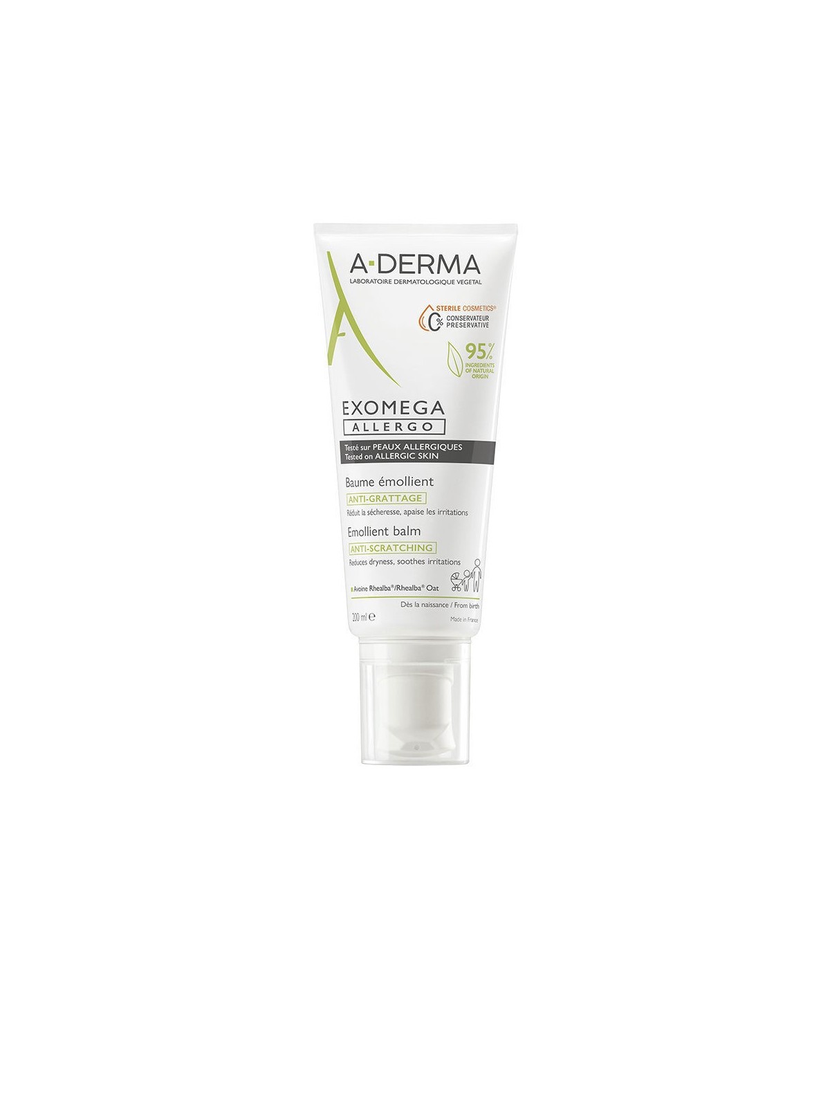 A-Derma Exomega Allergo Emollient Balm 200ml