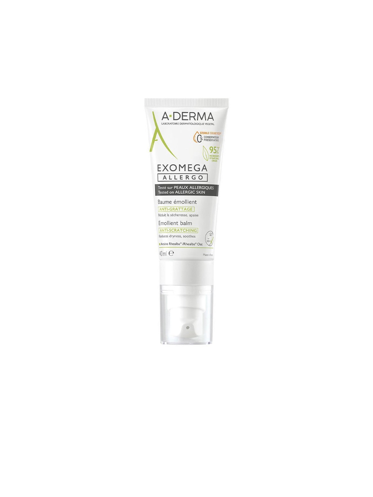 A-Derma Exomega Allergo Emollient Balm 40ml
