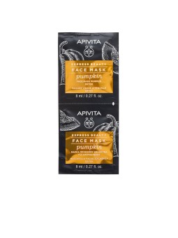 Maschera detox Apivita EXPRESS BEAUTY con zucca 2 x 8ml