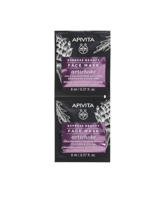 Maschera illuminante e ristrutturante Apivita 2 x 8ml