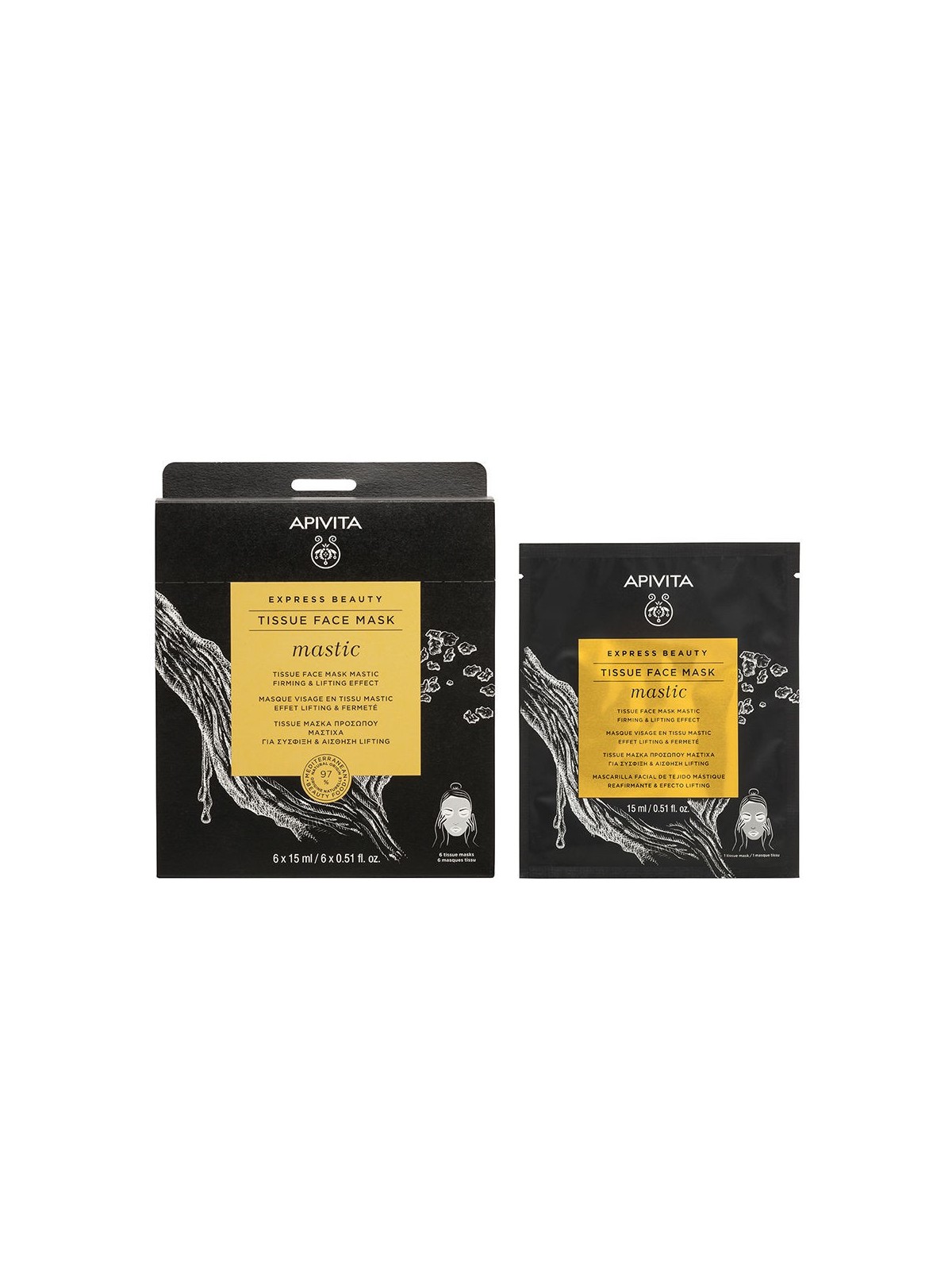 Maschera al mastice 20ml donna