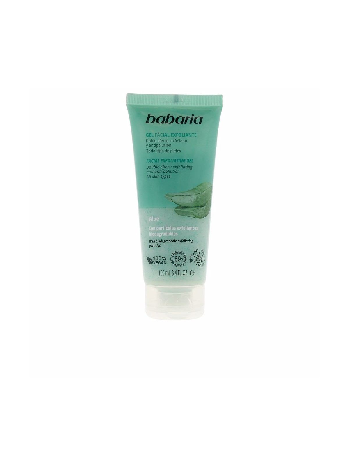 Gel Esfoliante Viso con Aloe Vera 100ml