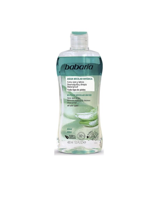 Acqua micellare bifase Babaria aloe vera 400ml