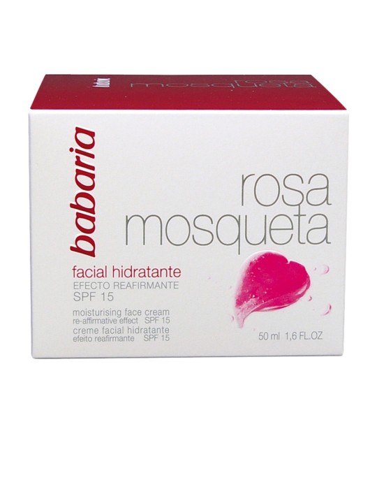 Crema viso rosa mosqueta idratante e rassodante SPF15 50ml