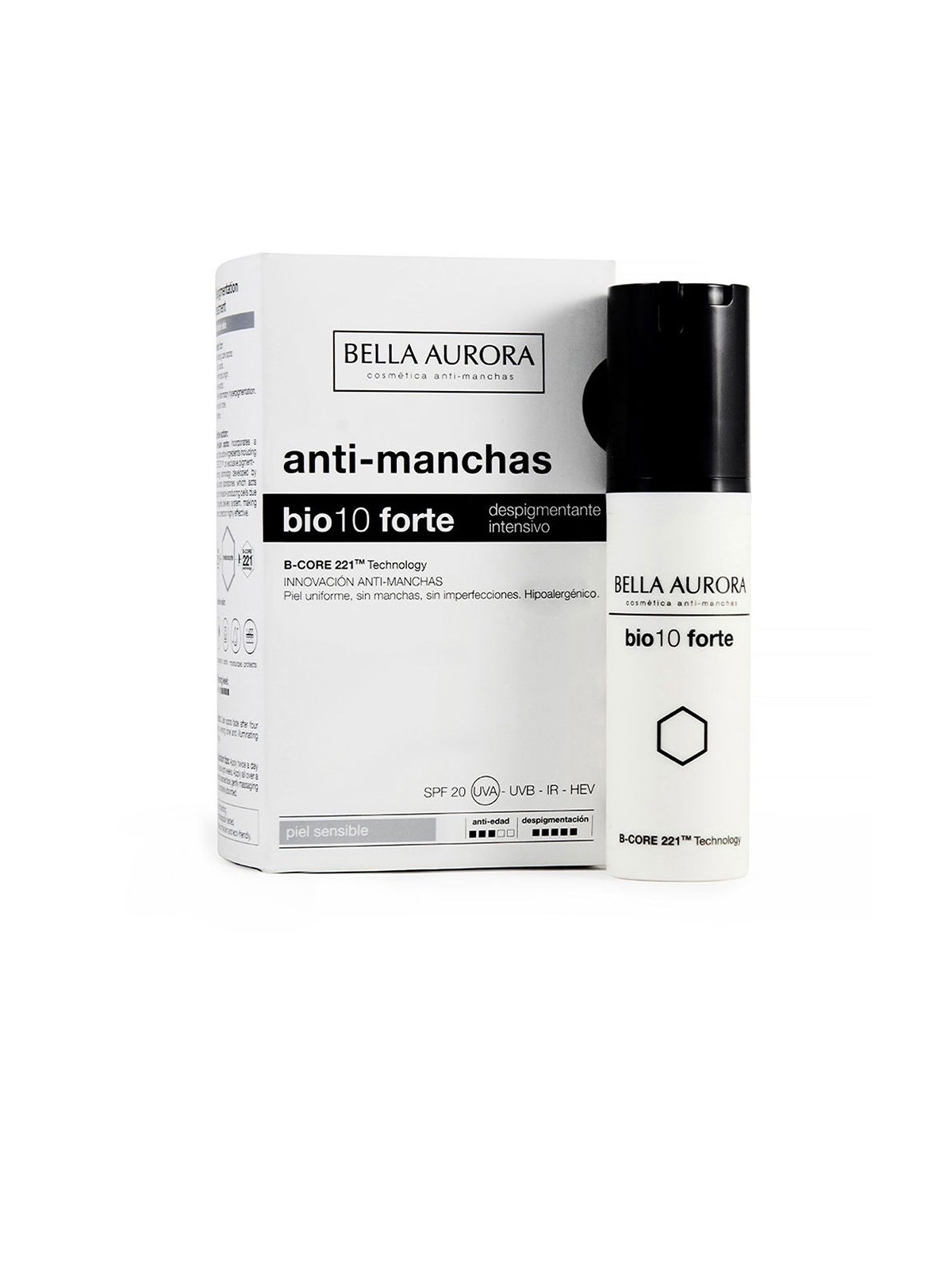 Bella Aurora BIO10 FORTE Sbiancante Intensivo per Pelle Sensibile