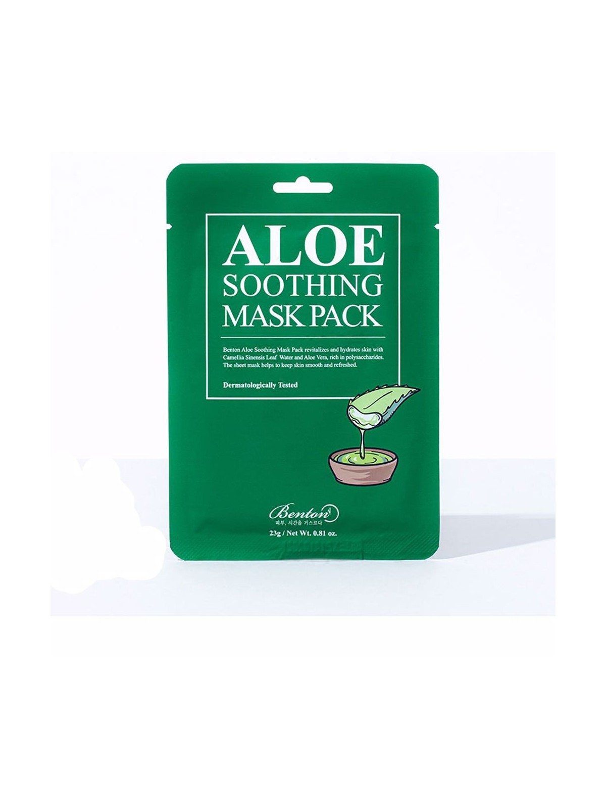 Maschera lenitiva all'aloe Benton 23 gr