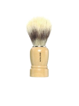 Spazzola da barba Beter con manico in legno di mango
