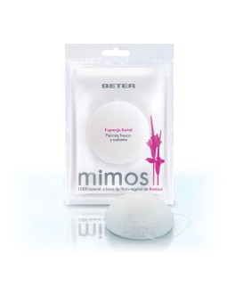 Beter Spugna per il Viso Konjak Mimos Spugna Detergente per Tutti i Tipi di Pelle Donna