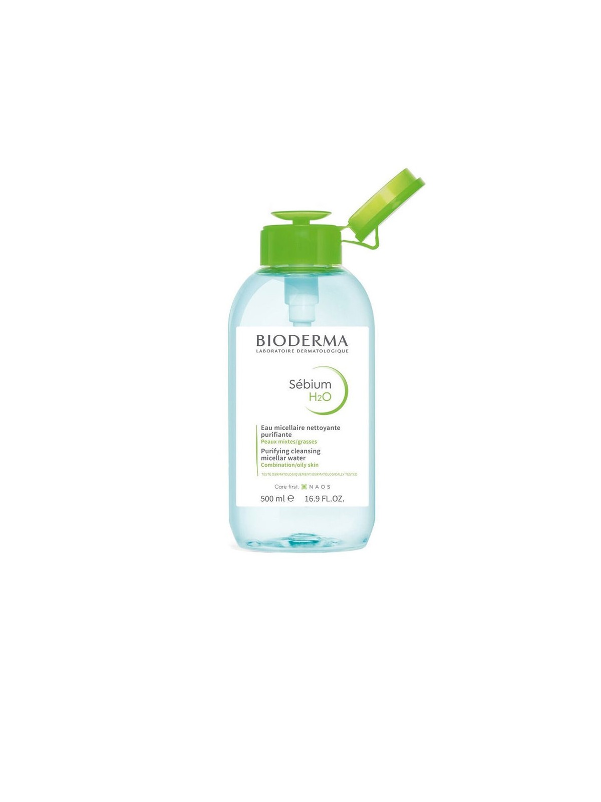 Bioderma SBIUM H2O PUMP micellar solution for acne 500ml