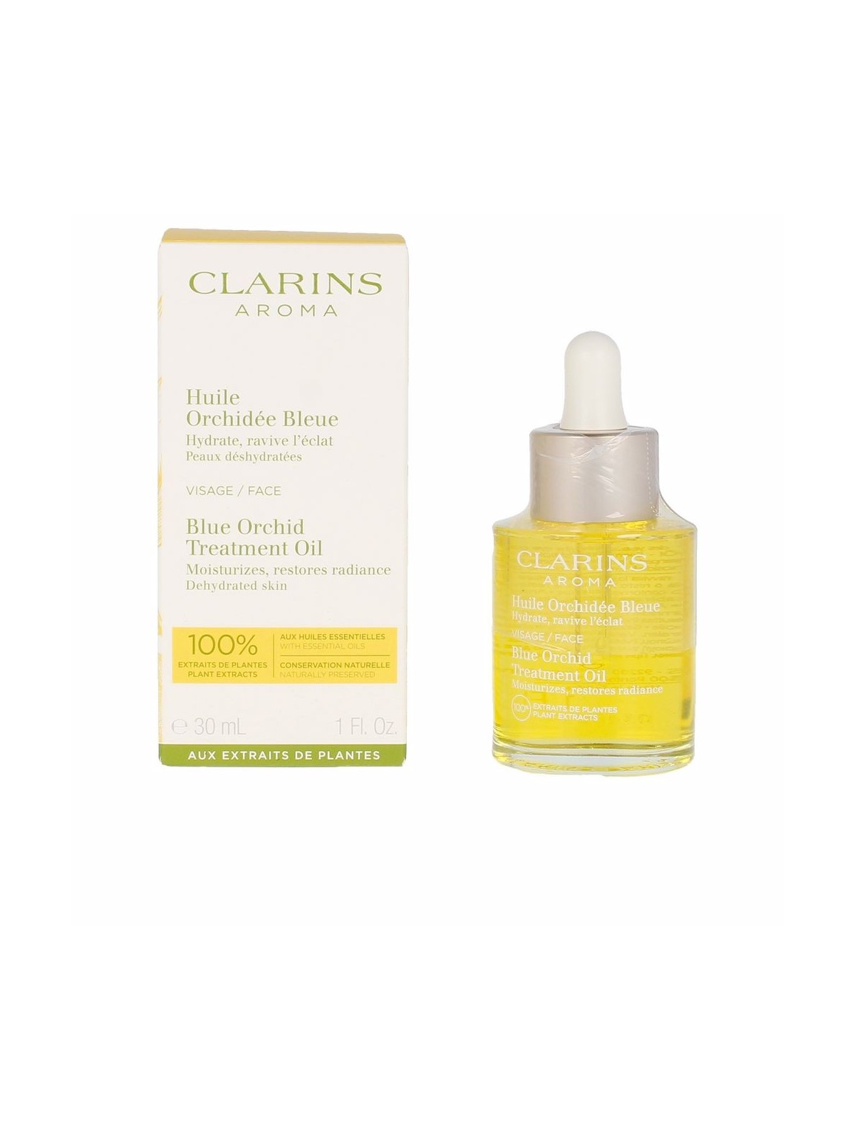 Clarins Blue Orchid Face Treatment Oil donna 30ml Dehydrated Skin