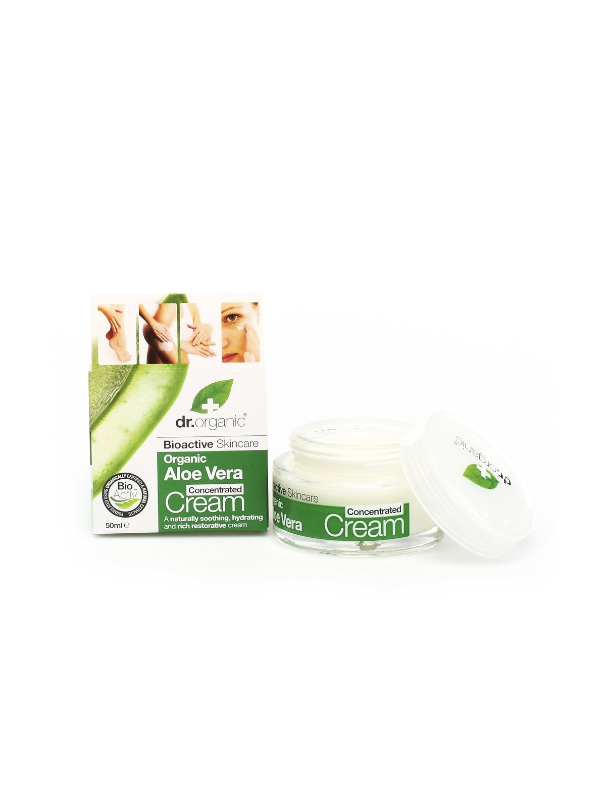 Dr Organic ALOE VERA crema concentrata 50ml unisex