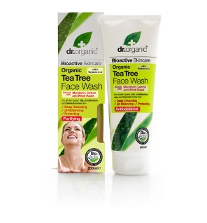 Detergente viso al tea tree 200ml - Dr. Organic