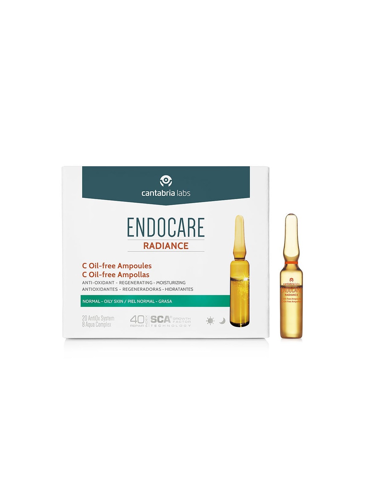 Endocare Radiance Senza Olio 10Amp X 2ml unisex