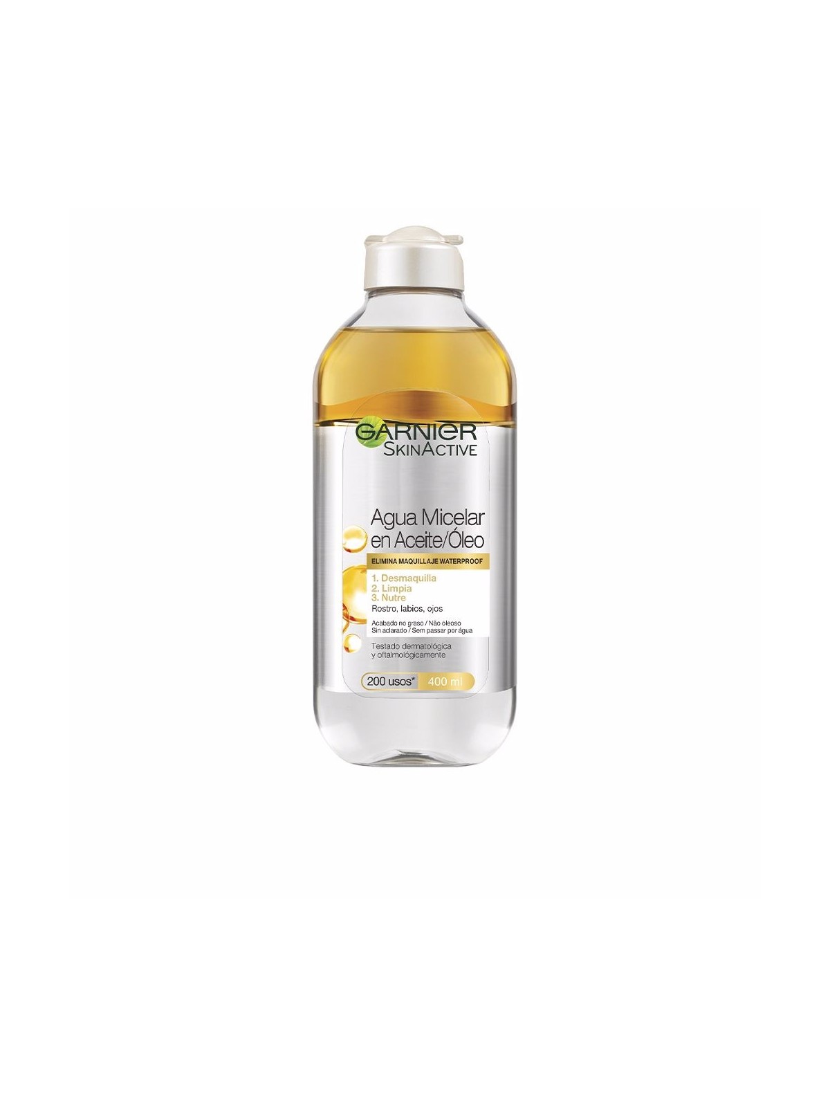 GARNIER SKINACTIVE ACQUA MICELLARE olio waterproof 400ml