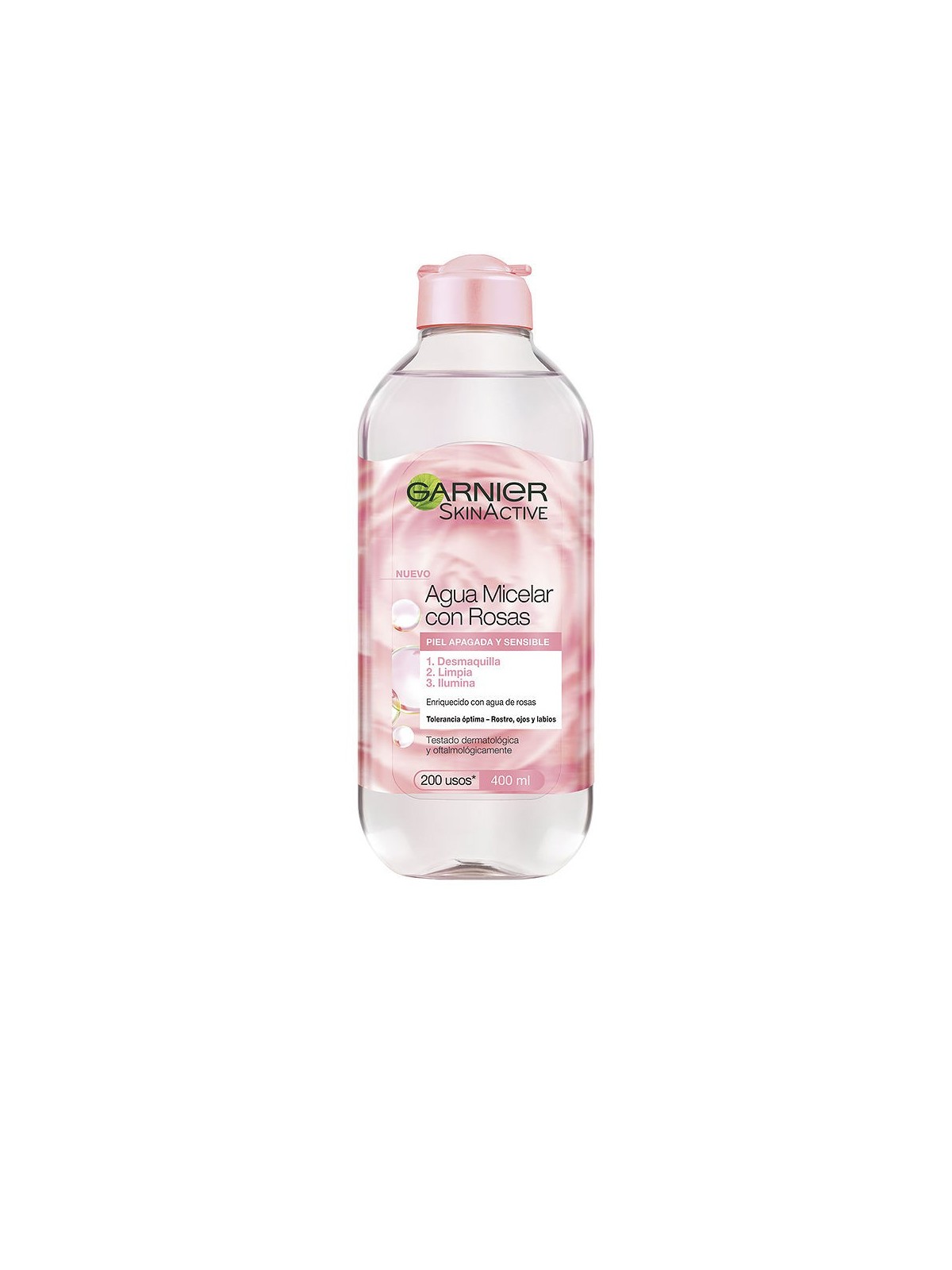 GARNIER SKINACTIVE ACQUA DI ROSA acqua micellare 400ml donna