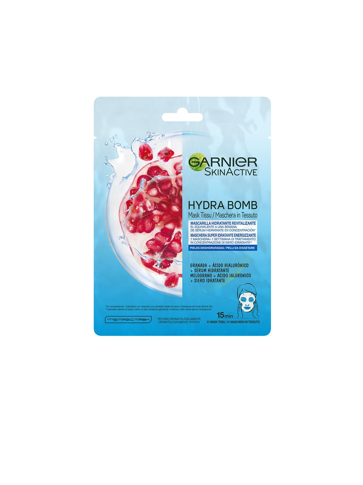 GARNIER SKINACTIVE HYDRABOMB revitalizing facial mask 1 unit